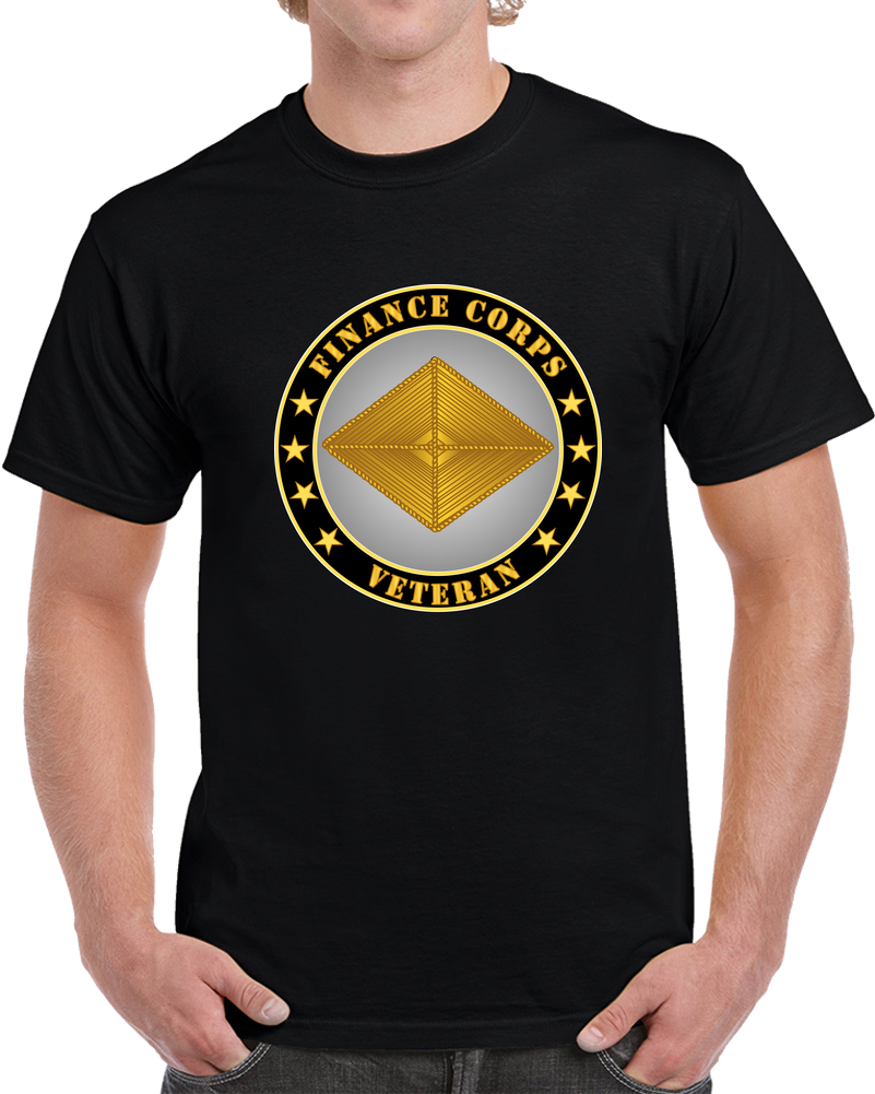Army - Finance Corps Veteran T Shirt