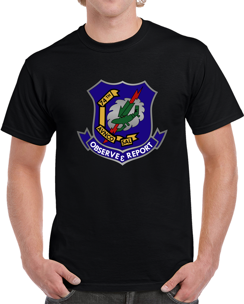 Army - 74th Aviation Company Wo Txt T Shirt