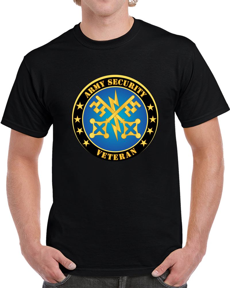 Army - Security Veteran T Shirt