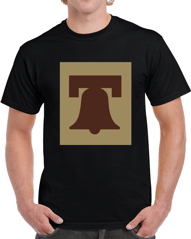 Army - SSI - 16th Infantry Division - Subdued Desert X 300 T Shirt