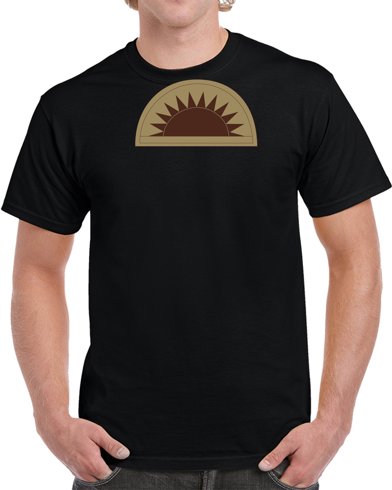 Army - SSI - 41st Infantry Division - Subdued Desert X 300 T Shirt