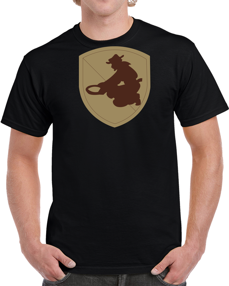 Army - SSI - 49th Infantry Division (1947-1968) - Subdued Desert X 300 T Shirt