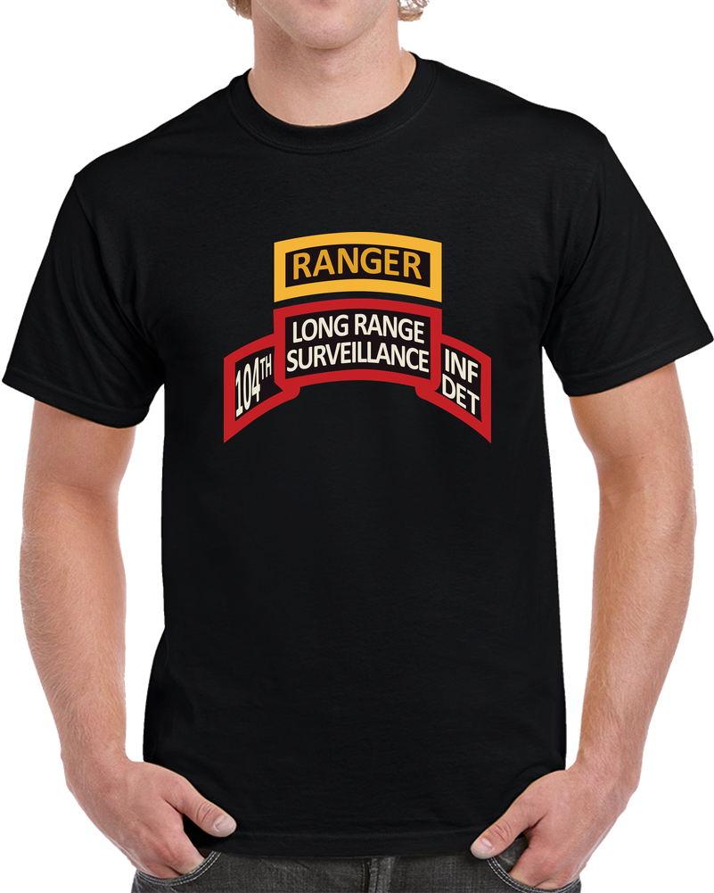 LRS - 10th Inf Det - Ranger Tab T Shirt