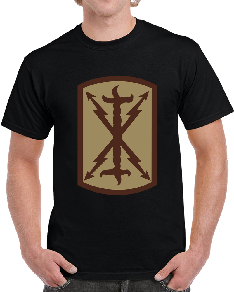 Army - SSI - 17th Field Artillery Brigade - Subdued Desert X 300 T Shirt