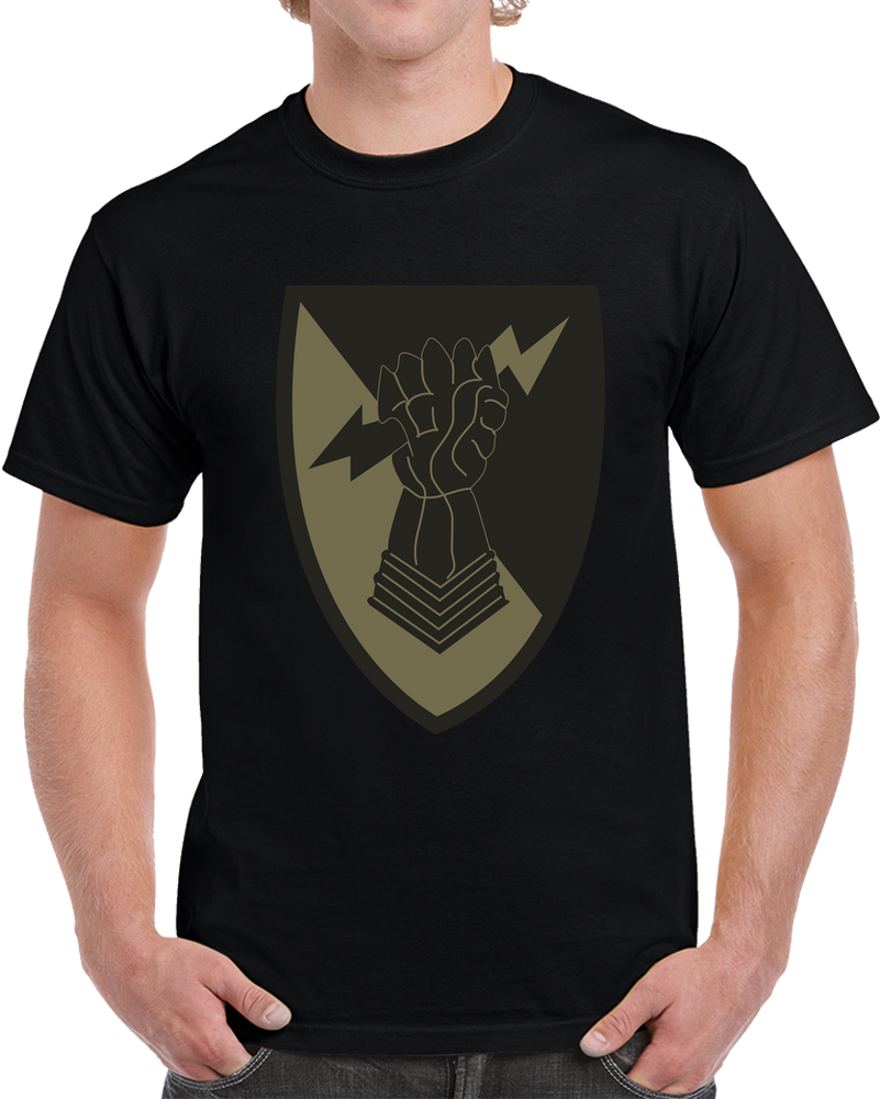 Army - SSI - 38th Air Defense Artillery Brigade - Subdued X 300 T Shirt