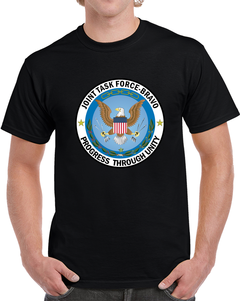 Joint Task Force - Bravo - Progess Through Unity X 300 T Shirt