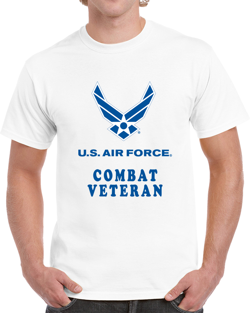 USAF - Air Force - Combat Veteran X 300 T Shirt