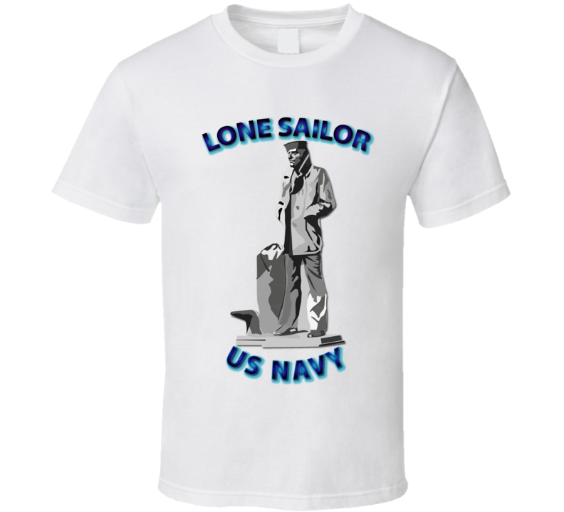 Navy - Lone Sailor T Shirt