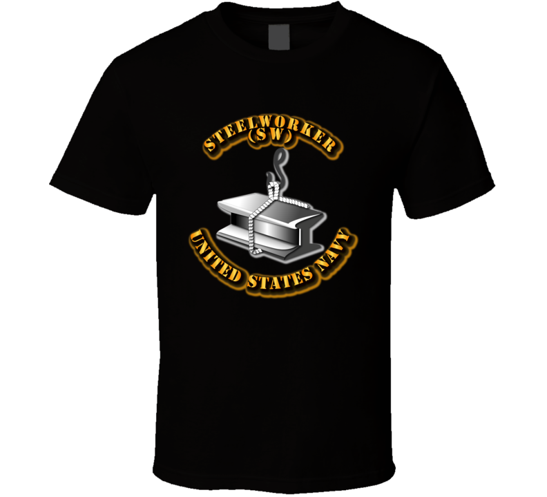 Navy - Rate - Steelworker T Shirt