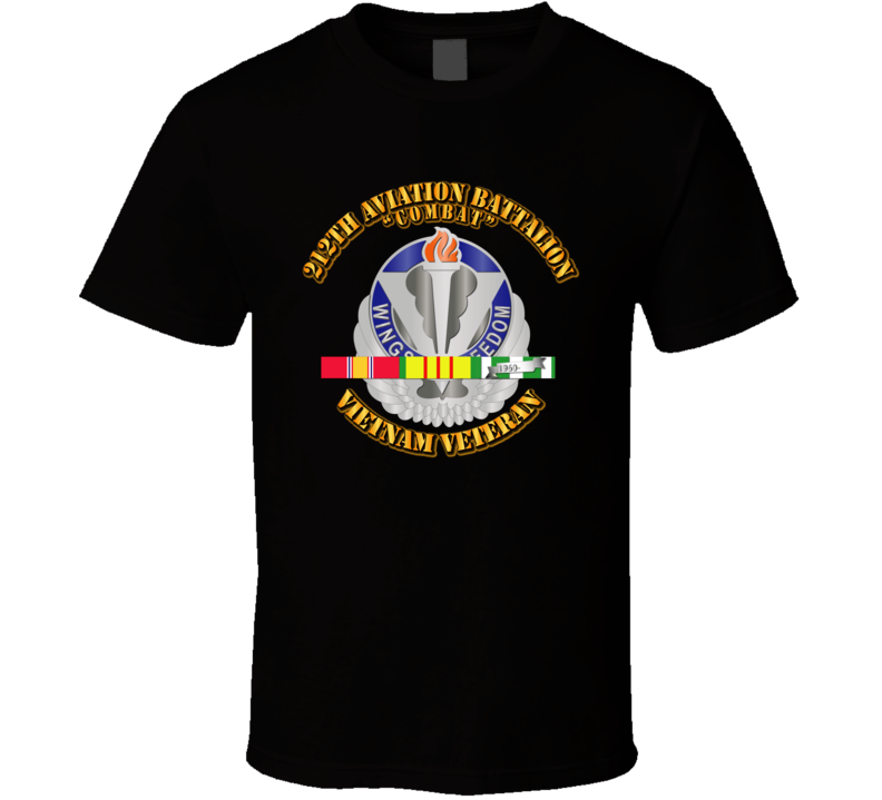  Army - 212th Aviation Battalion w SVC Ribbon T Shirt
