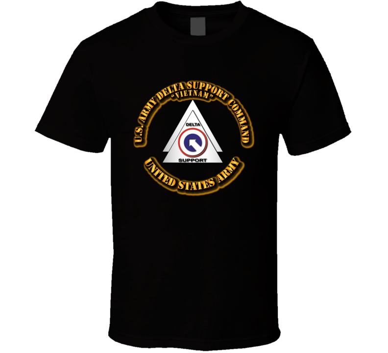  US Army Delta Support Command  No SVC Ribbon T Shirt