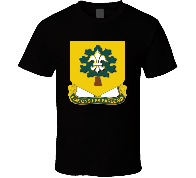 101st Support Battalion w OUT Text T Shirt