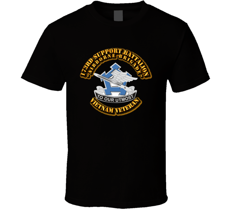 173rd Support Battalion w OUT SVC Ribbon T Shirt