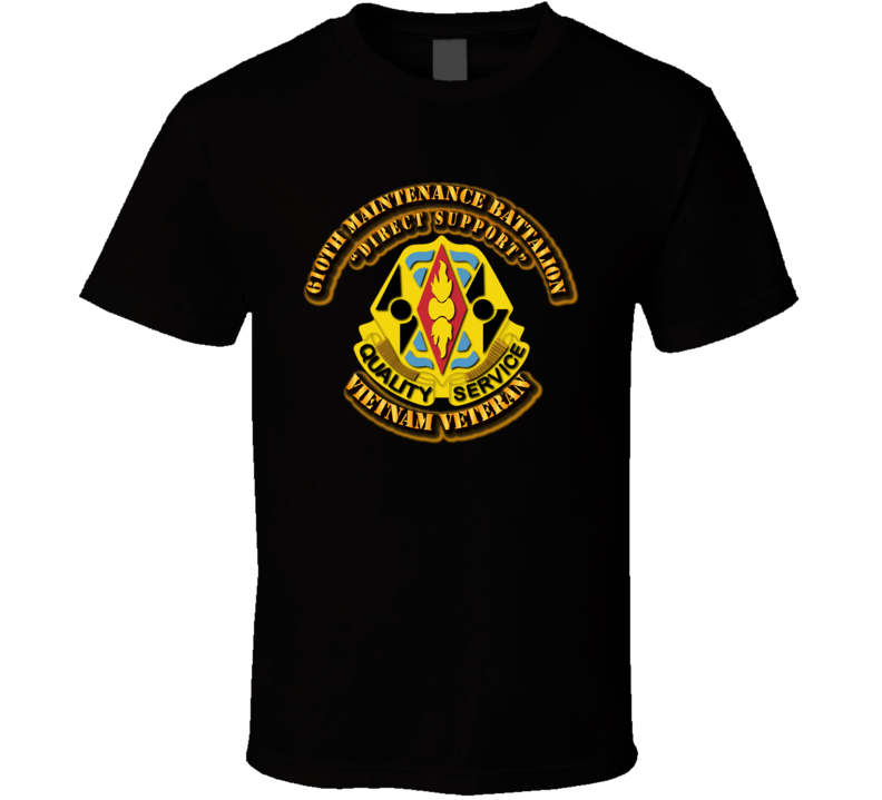 DUI - 610th Maintenance Battalion No SVC Ribbon T Shirt