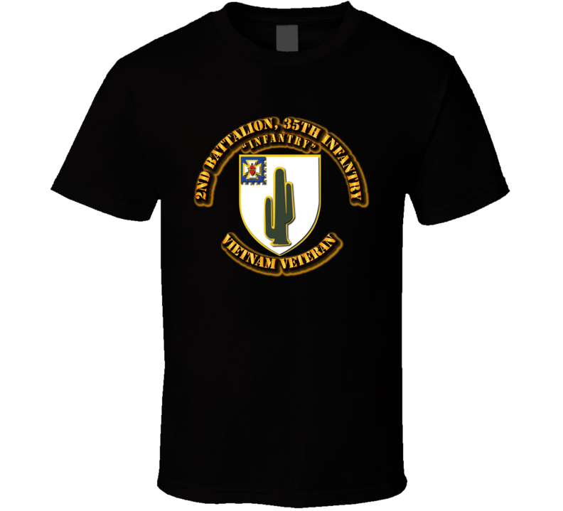 2nd Battalion, 35th Infantry without SVC Ribbon T Shirt