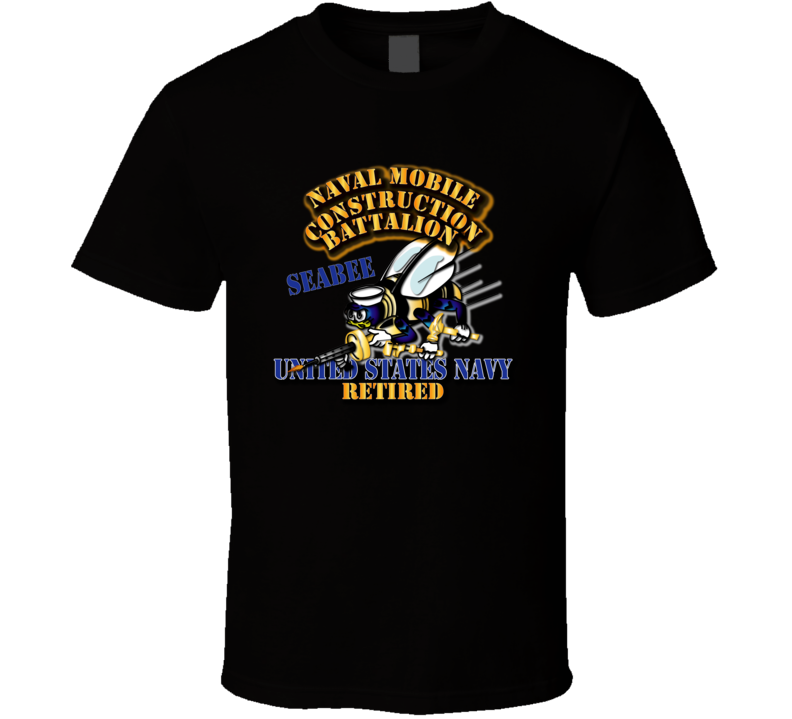Navy - Seabee - Retired T Shirt