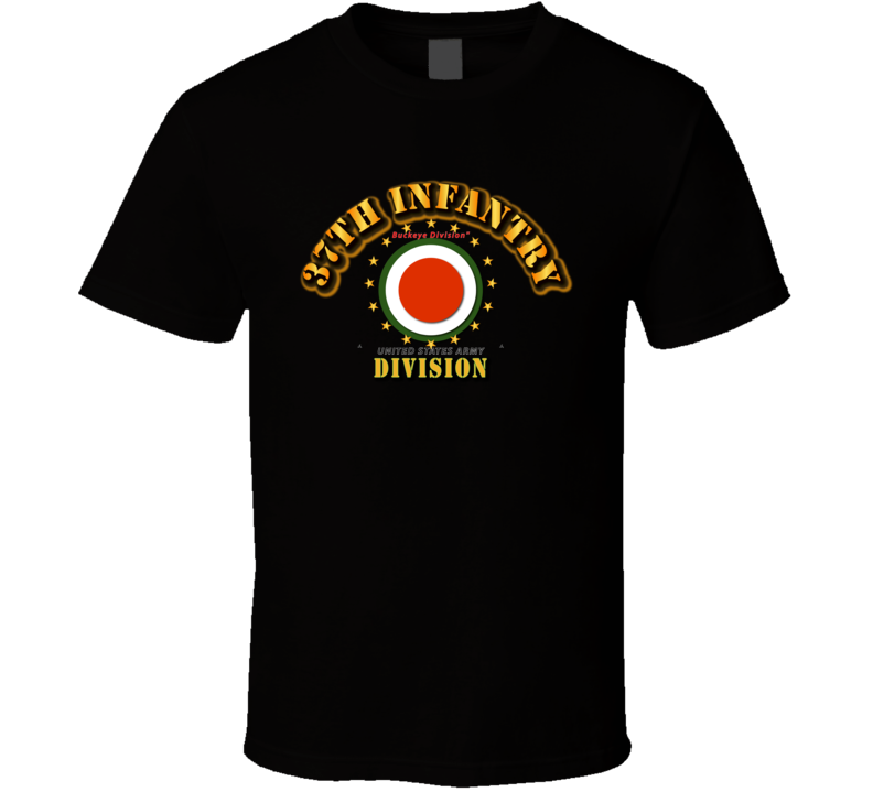 37th Infantry Division -Buckeye Division T Shirt