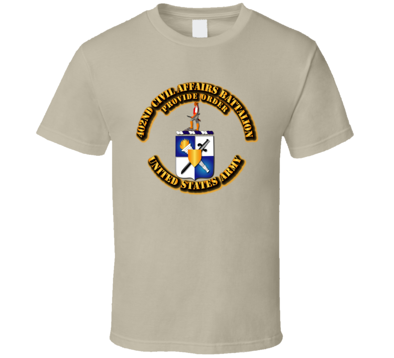 COA - 402nd Civil Affairs Battalion T Shirt
