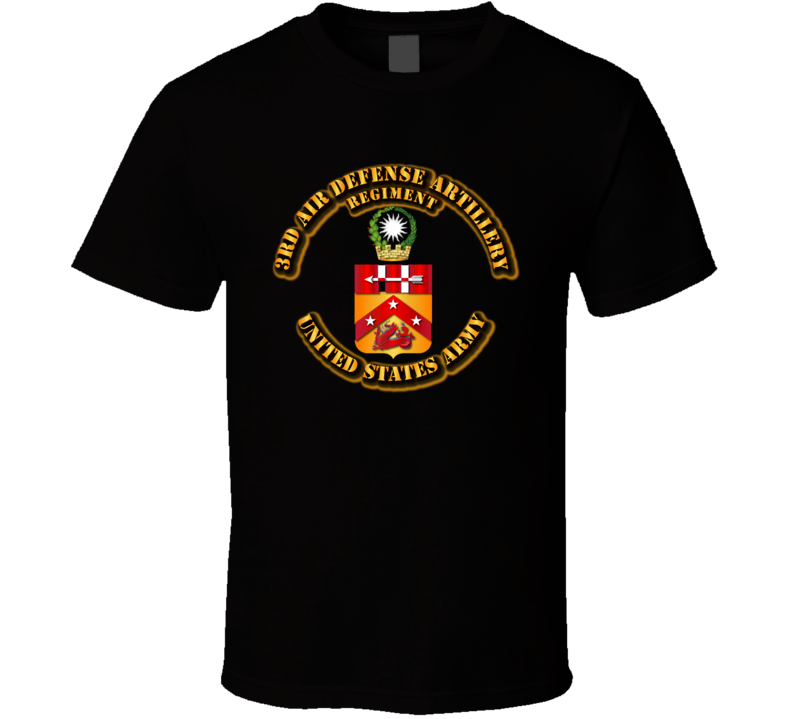 COA - 3rd Air Defense Artillery Regiment T Shirt