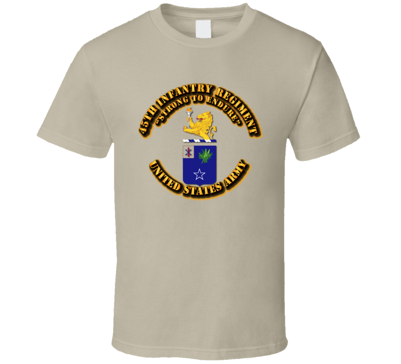 COA - 45th Infantry Regiment T Shirt