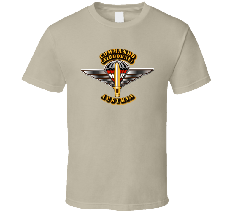 Austria - Commando - Airborne T Shirt