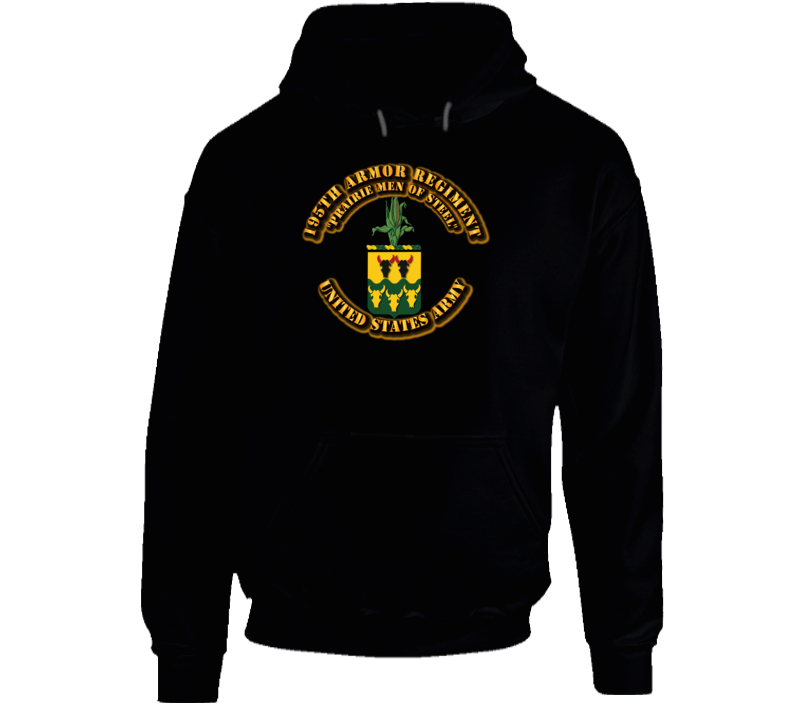 COA - 195th Armor Regiment Hoodie