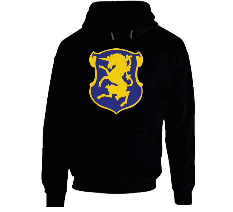 Troop C, 16th Cavalry(Air Cavalry)-No-Text Hoodie