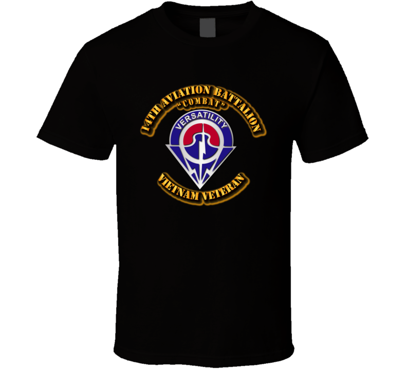 14th Aviation Battalion (Combat) without SVC Ribbon T Shirt