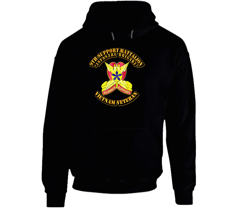 9th Support Battalion without SVC Ribbon Hoodie