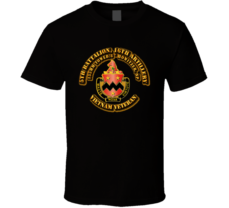 5th Battalion, 16th Artillery without SVC Ribbon - V1 T Shirt