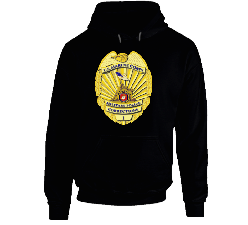 USMC - Corrections Specialist without Text Hoodie