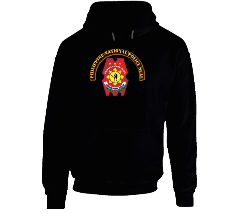 Philippine National Police Seal - with Text Hoodie