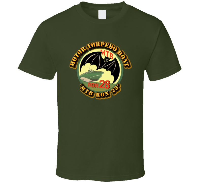 Navy - Motor Torpedo Boat - MTB RON 28 T Shirt