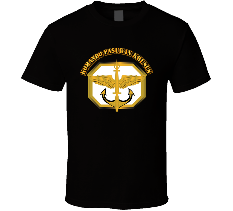 Komando Pasukan Khusus Badge.w Tecx T Shirt