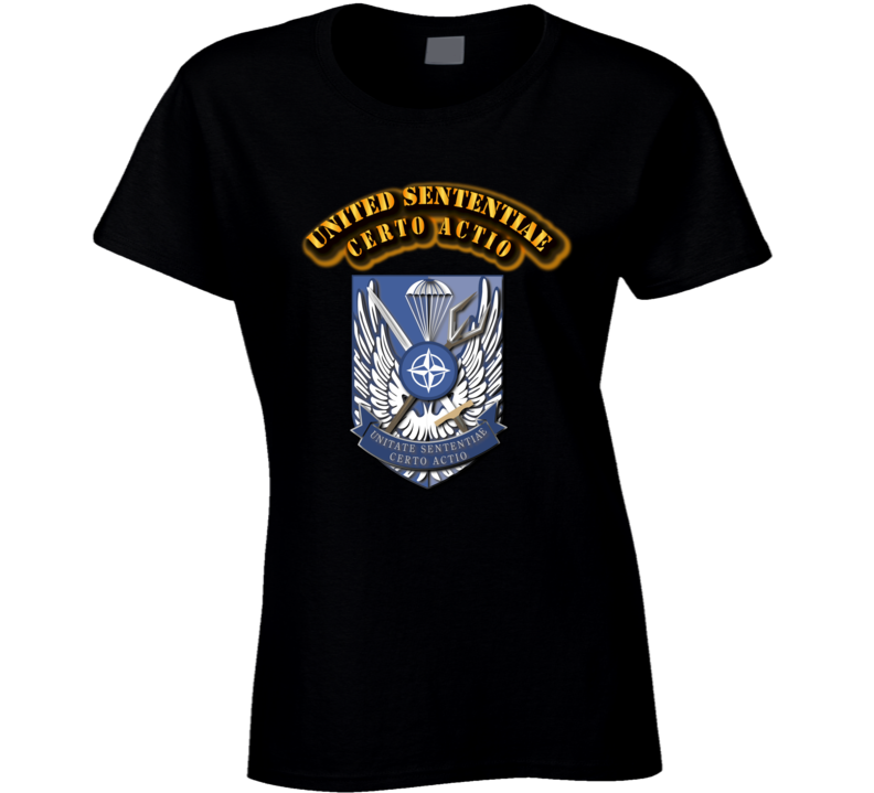 United Sententiae-Certo Actio-with text T Shirt