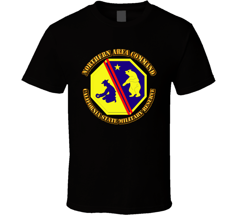 Northern Area Command - California State Military Reserve T Shirt