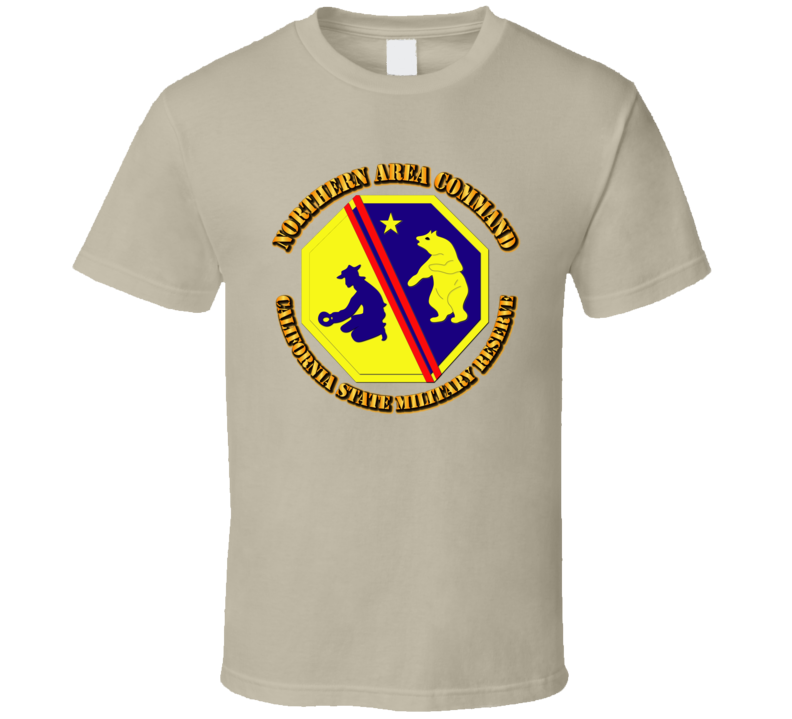 Northern Area Command - California State Military Reserve T Shirt