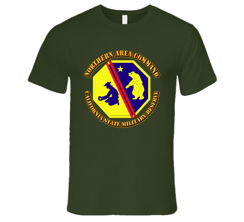 Northern Area Command - California State Military Reserve T Shirt
