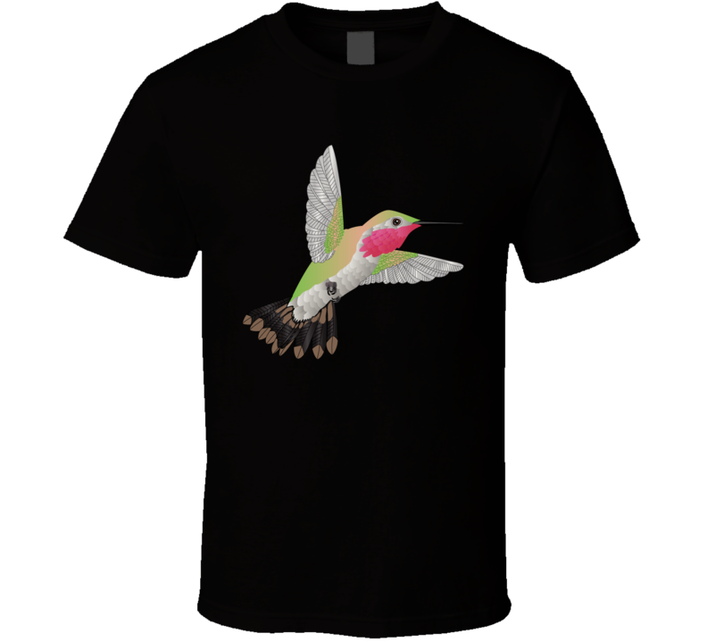 Humming Bird - 1 No-Text T Shirt
