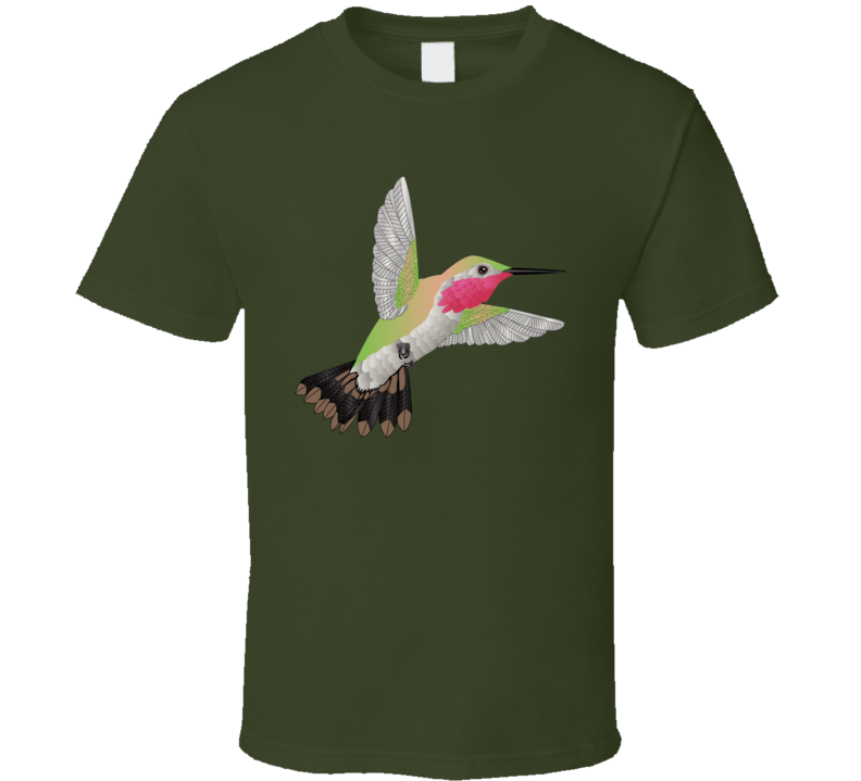 Humming Bird - 1 No-Text T Shirt