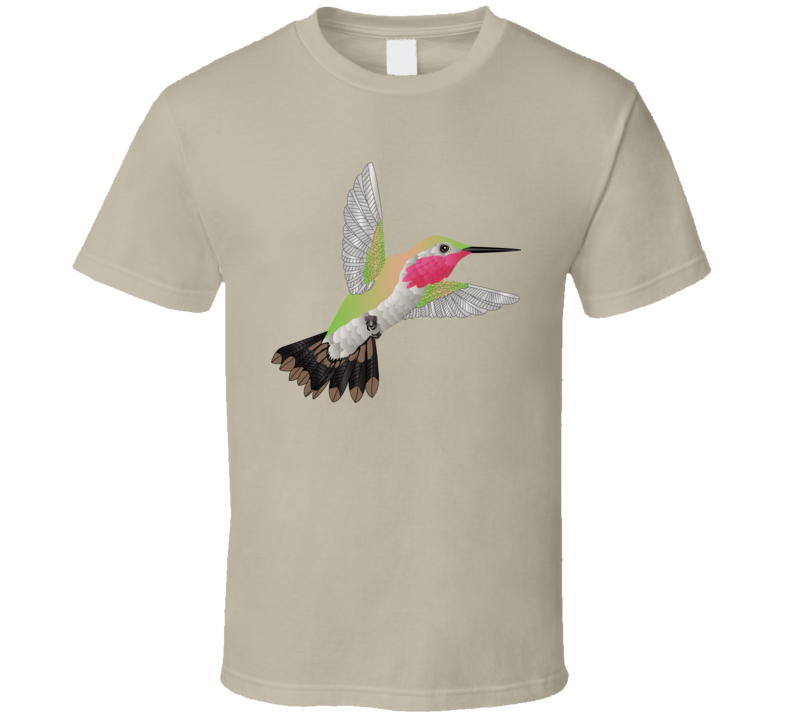 Humming Bird - 1 No-Text T Shirt