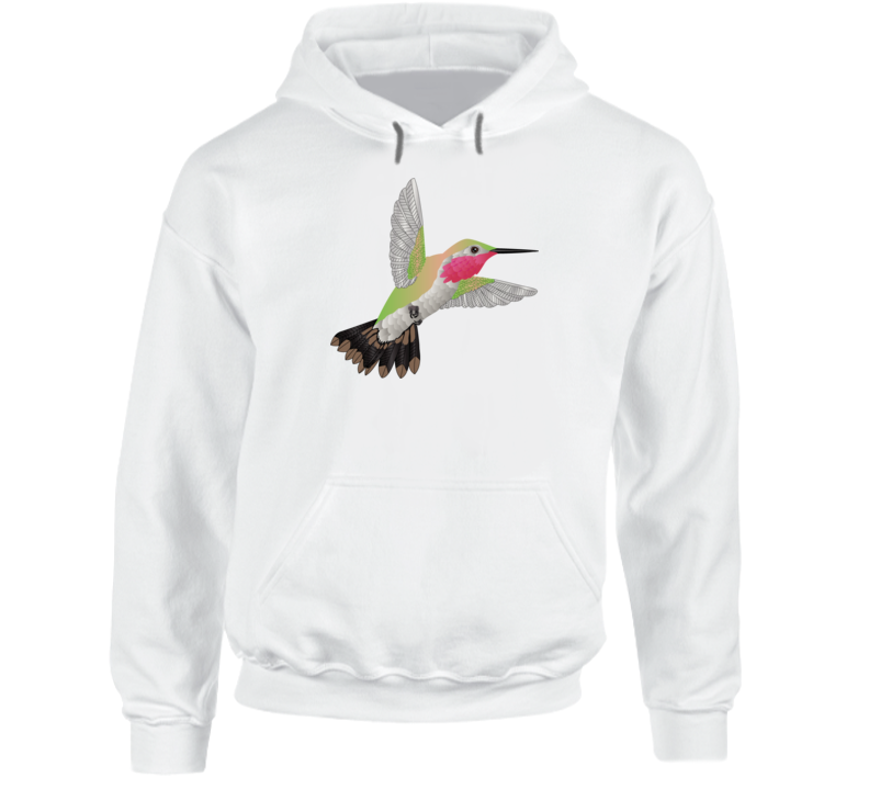 Humming Bird - 1 No-Text Hoodie