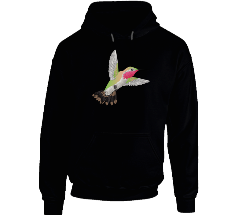 Humming Bird - 1 No-Text Hoodie