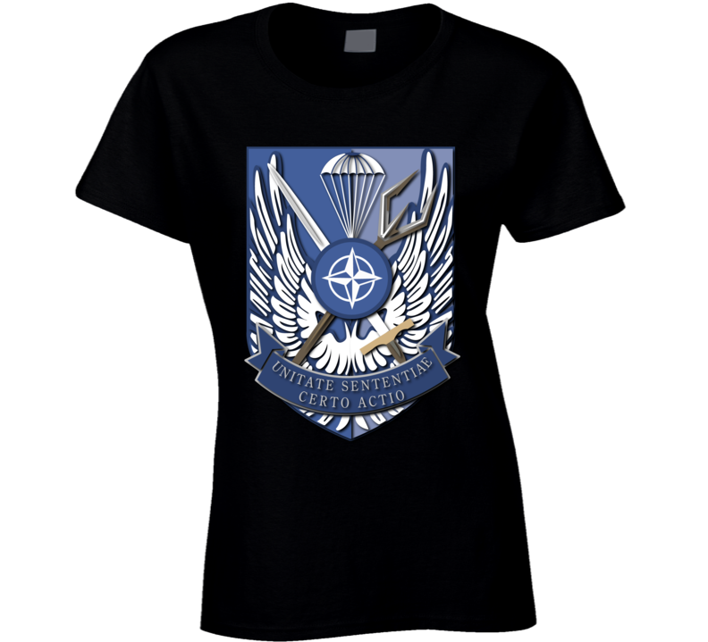 JSA - United Nations Command - Blue with Text T Shirt