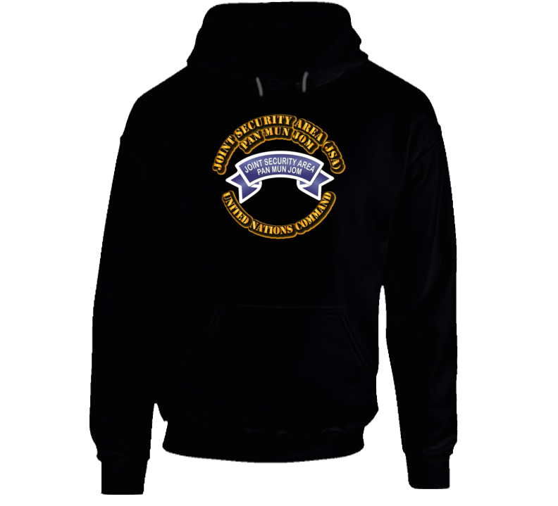 JSA - United Nations Command - Blue with Text Hoodie
