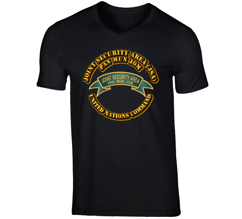 united nations command - green with text T Shirt
