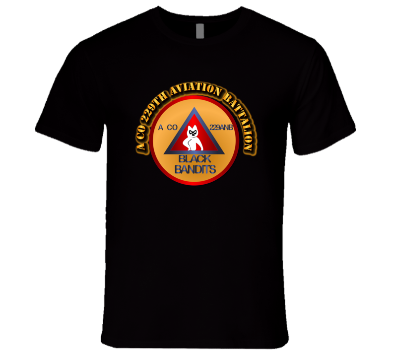 A CO 229th Aviation Battalion with Text T Shirt