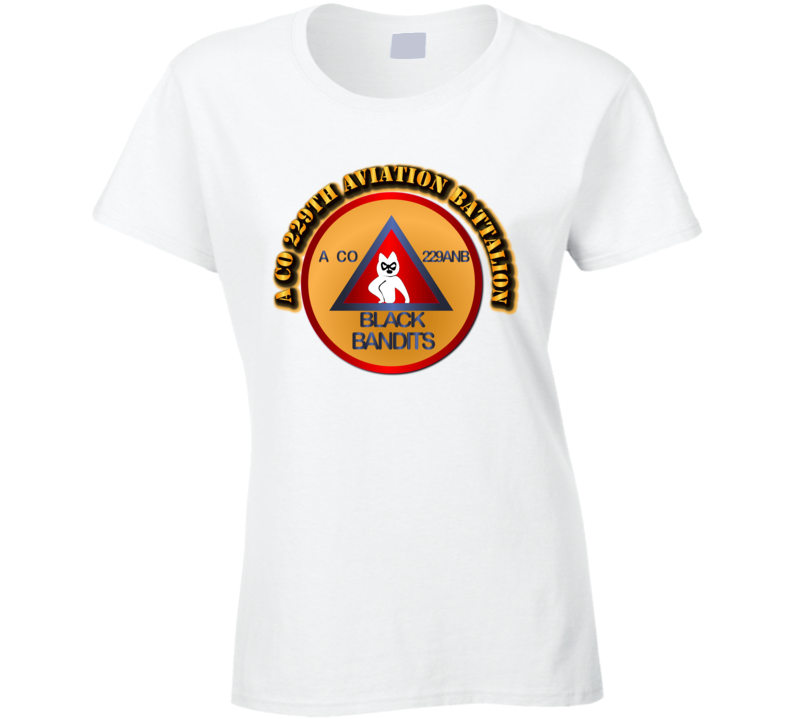 A CO 229th Aviation Battalion with Text T Shirt