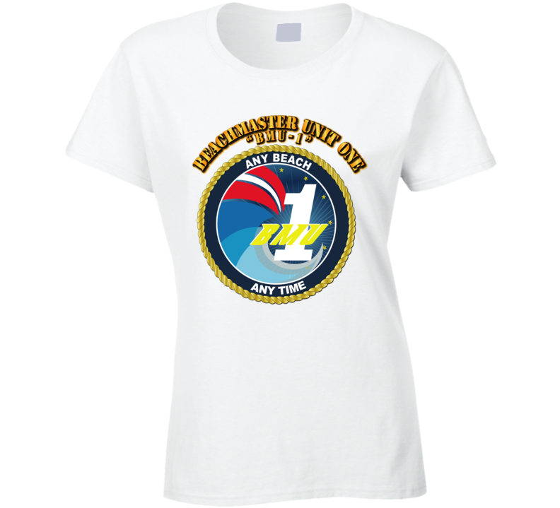 Beachmaster-Unit-One-(BMU-1).W Text  T Shirt