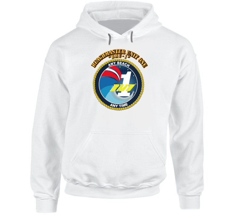 Beachmaster-Unit-One-(BMU-1).W Text  Hoodie